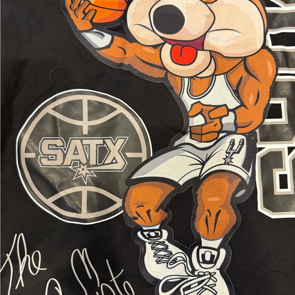 Spurs Black Graphic Tee - Picture 3 of 3